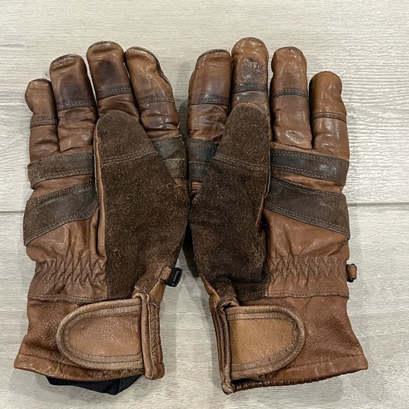 Outdoor Research Full Leather Insulated Ski Gloves - XL - Picture 5 of 8